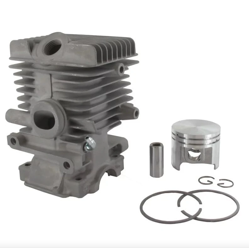 Cylingcolors Cylinder + Piston + Segment Compatible with Stihl MS192 Chainsaw, Diameter 37 mm