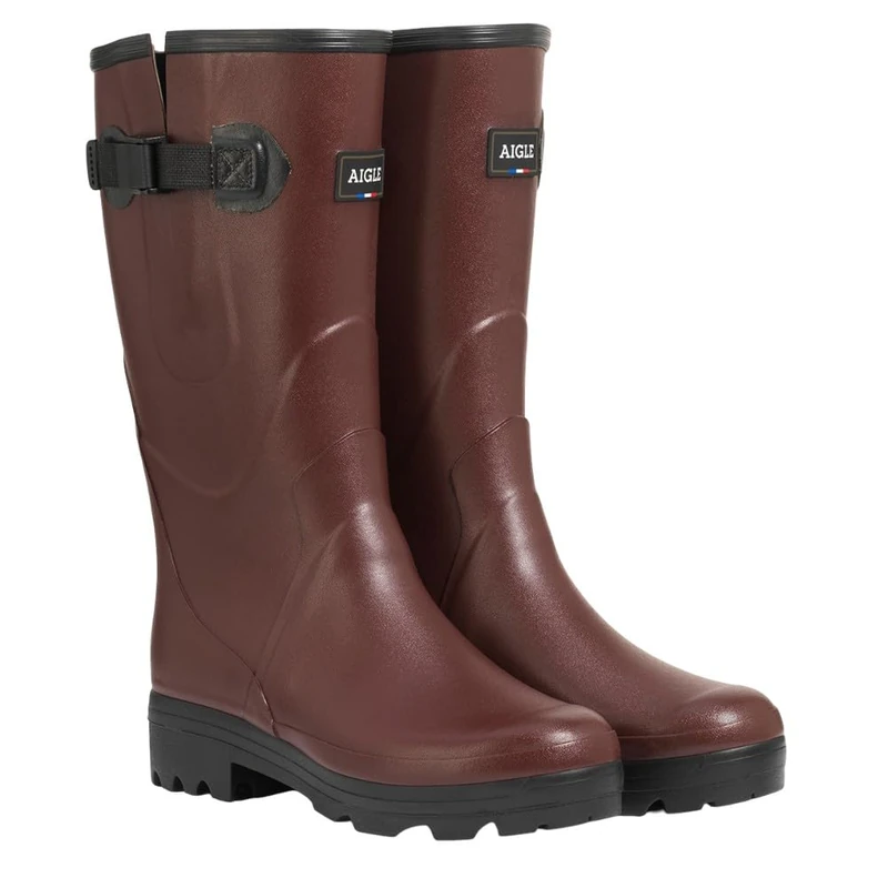 Aigle Women's Chambord Var L Knee High Boot, Elder, 7.5 UK