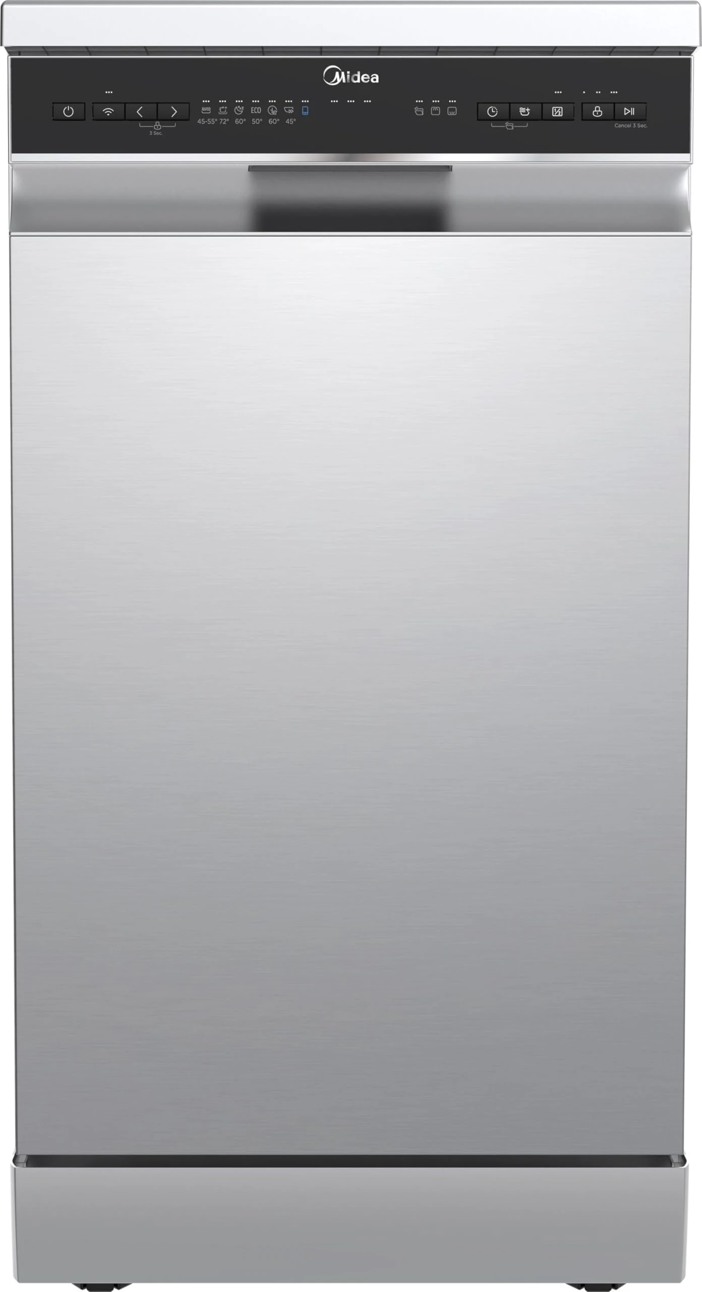 Midea Slimline Dishwasher - Stainless Steel - C Rated