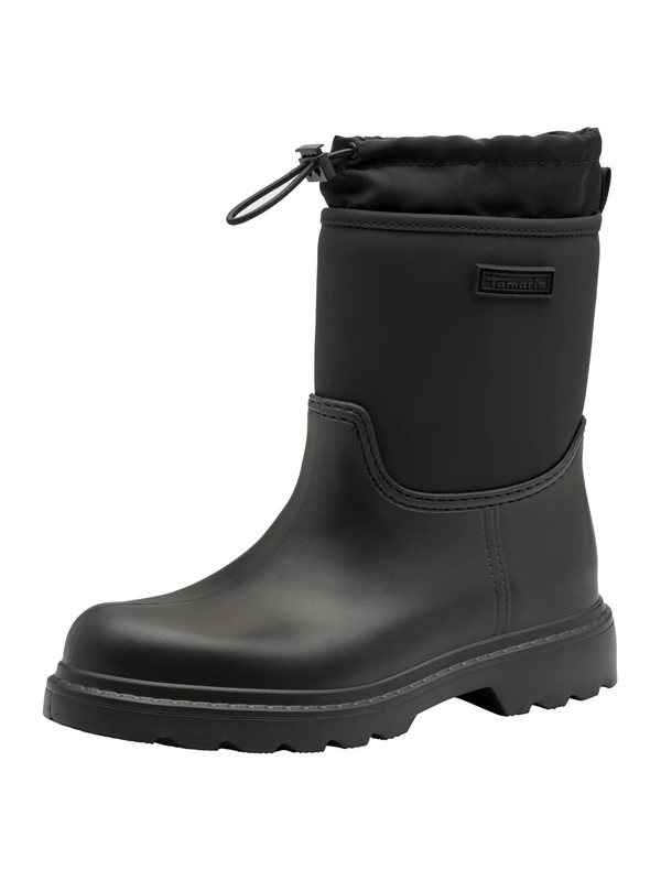 Tamaris Women's Flat Boots, black, 3.5 UK - Image 1