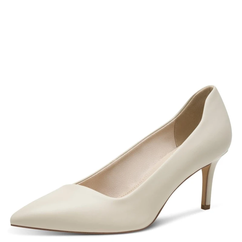 Tamaris Women's pumps with stiletto heel beige 7.5 UK - Image 1