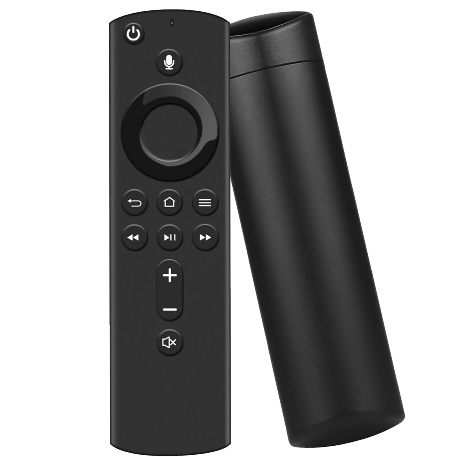 Replacement Voice Firestick Remote (2rd Gen) fit for Fire Stick Remote /4K/Lite/Cube/4K-Max,and fit for Smart TVs Cube (1st Gen and Later)
