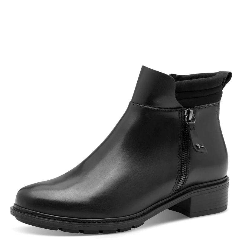 Tamaris Women's Damen Boot Flat 1-25905-45 Ankle, Black, 3.5 UK - Image 1