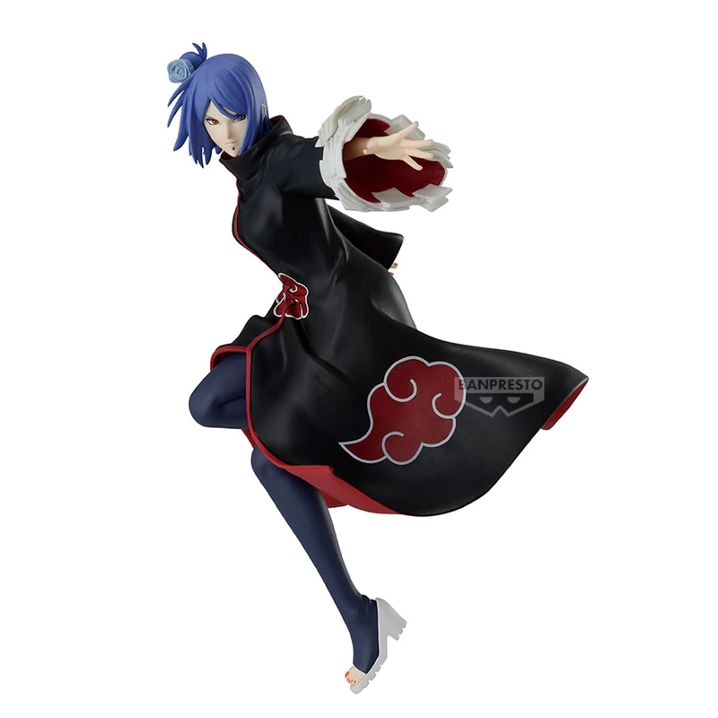 Banpresto Konan Naruto Shippuden Action Figure - Vibration Stars 15 cm - Multicolor BP29185P - Collectible Figure - Optimal for Anime Fans