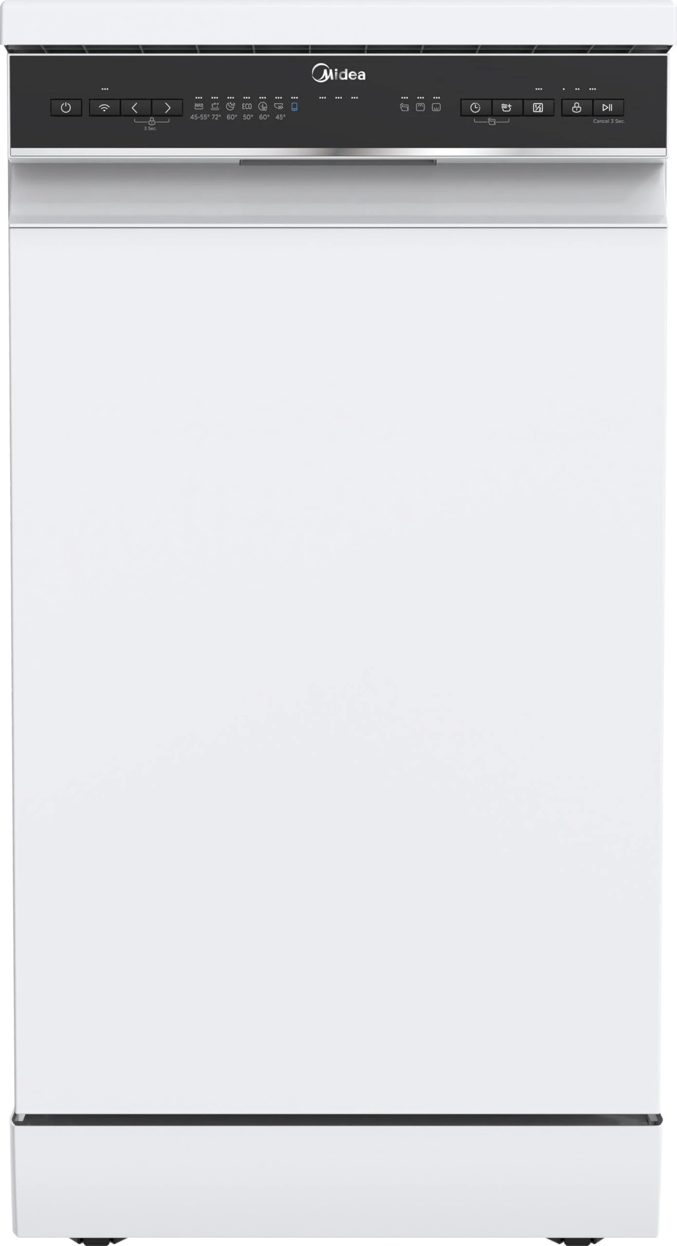 Midea Slimline Dishwasher - White - C Rated