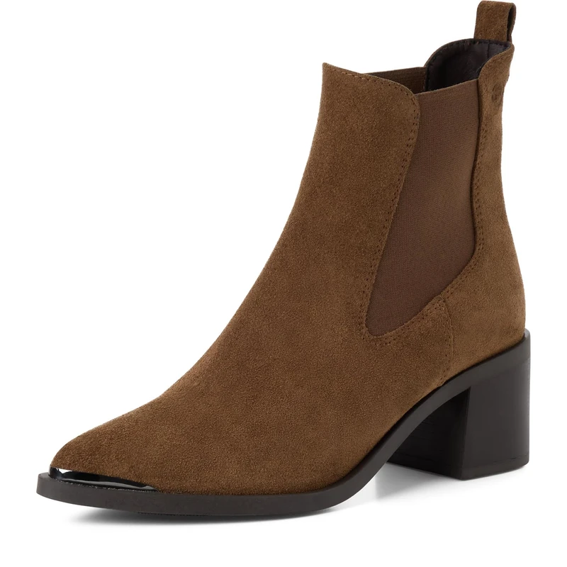 Tamaris Women's Flat Boots, brown, 7.5 UK