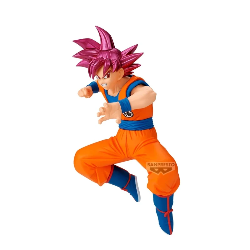 BANPRESTO Goku Super Saiyan God (Vs Beerus) Dragon Ball Super Action Figure - Match Makers 12cm - Multicolor BP29200P - Collectible Figure - Optimal for Anime Fans