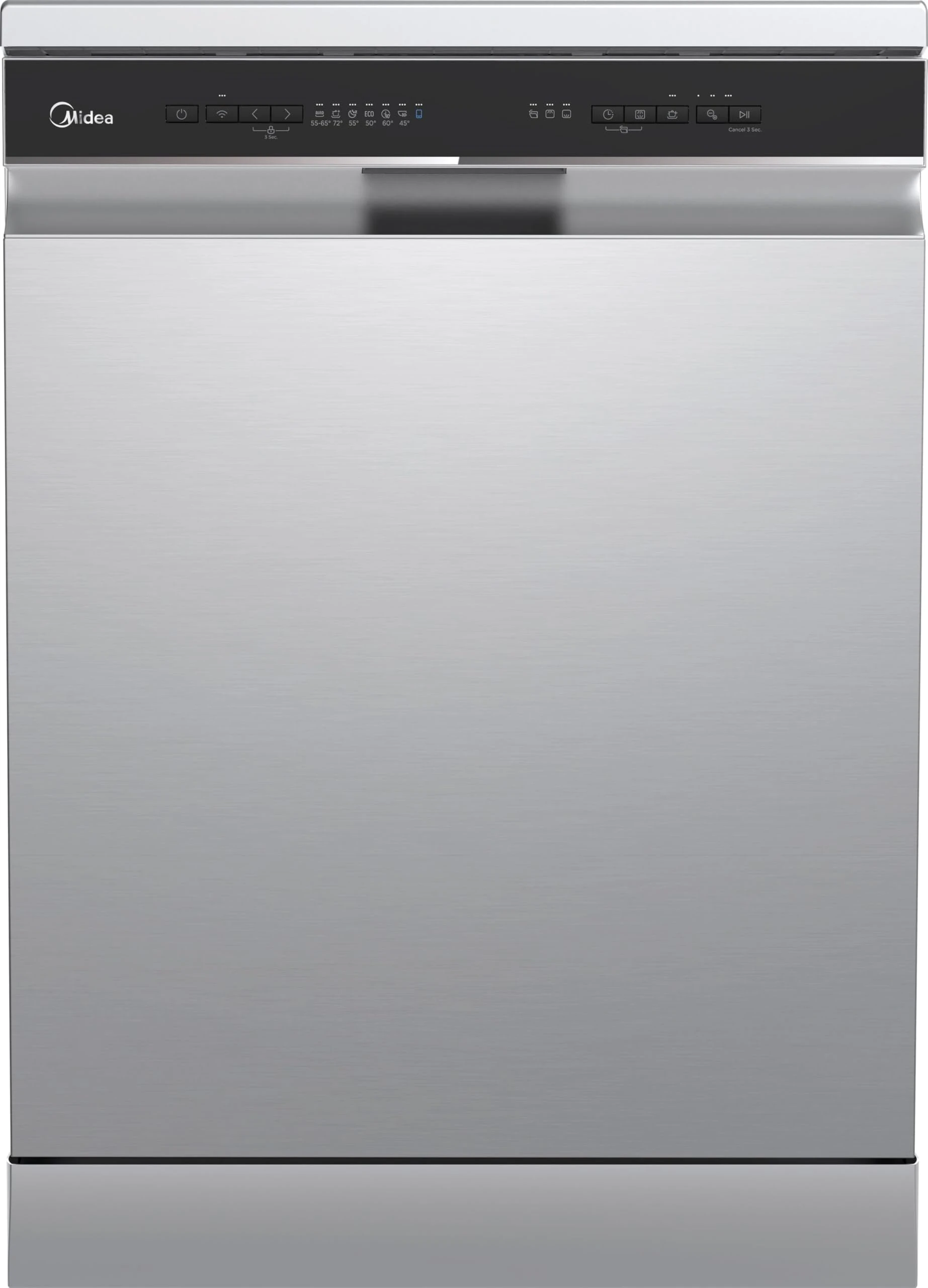 Midea Standard Dishwasher - Stainless Steel - C Rated