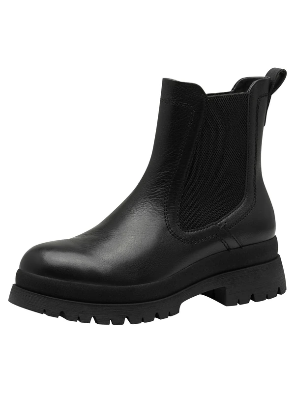 Tamaris Women's Damen Chelsea 1-25423-45 Boot, Black, 8 UK