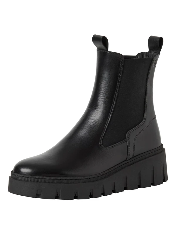Tamaris Women's Flat Boots, black, 7.5 UK