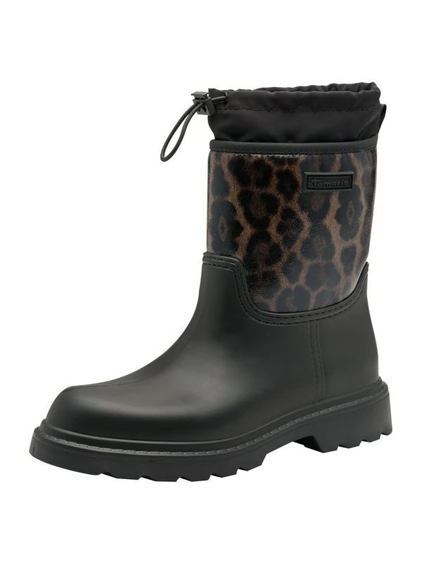Tamaris Women's Damen Rubberboot 1-25415-45 Rain Boot, Leopard, 9 UK