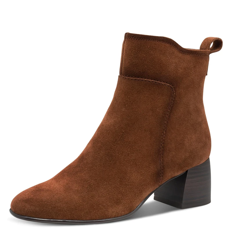 Tamaris Women's Boot Heel 1-25323-45 Ankle Boots, Muscat, 40 EU, Muscat, 8 UK