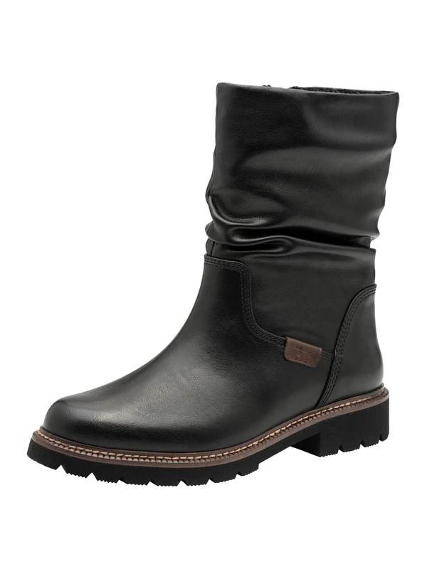 Tamaris Women's Vegan Boots, black, 5 UK