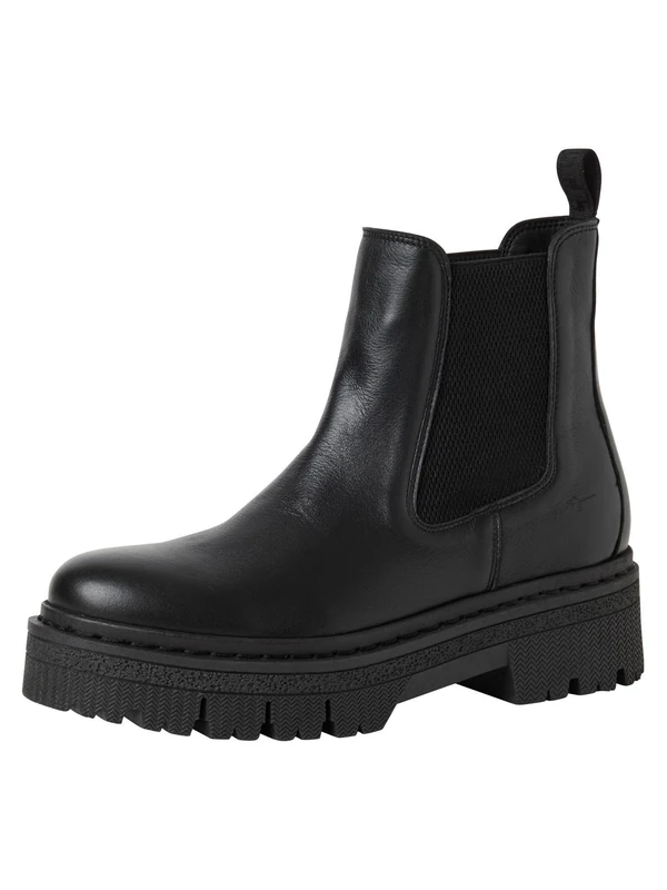 Tamaris Women's Leather Boots, black, 9 UK