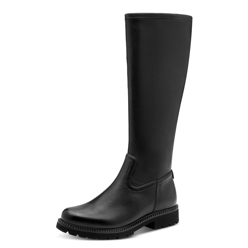 Tamaris Women's Flat Boots, black, 3.5 UK