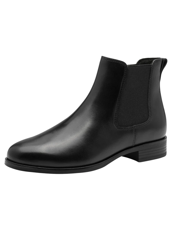 Tamaris Women's 1-25377-45 Chelsea Boots, Black, 40 EU, Black, 8 UK