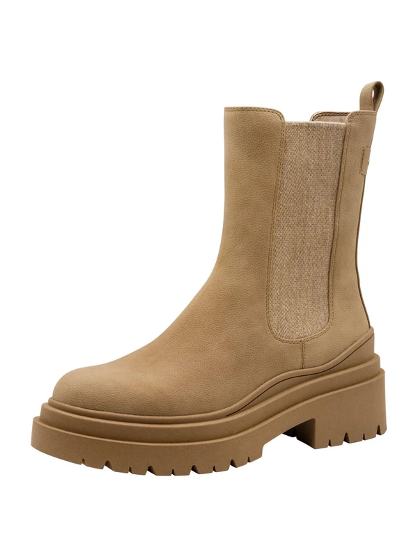Tamaris Women's Chelsea Boots, Camel, 36 EU 1-25468-45, camel, 3 UK