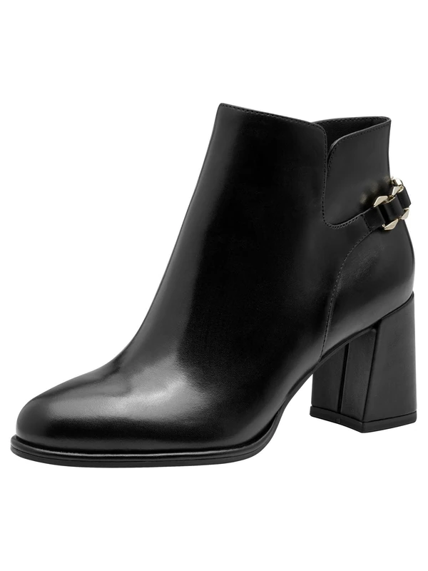 Tamaris Women's Flat Boots, black, 39 EU