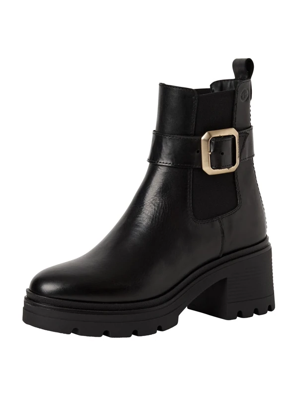 Tamaris Women's Flat Boots, black, 5 UK