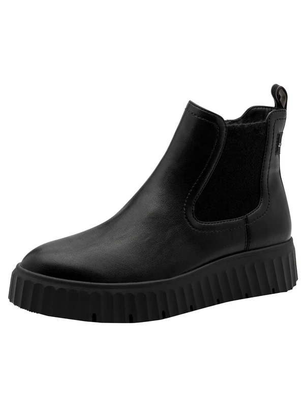 Tamaris Women's Flat Boots, black matte, 39 EU
