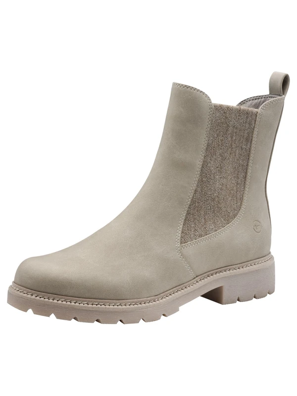 Tamaris Women's Vegan Boots, lightgrey, 39 EU