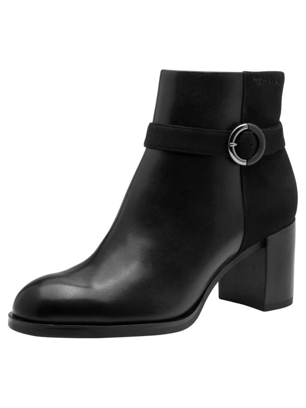 Tamaris Women's Flat Boots, black, 39 EU