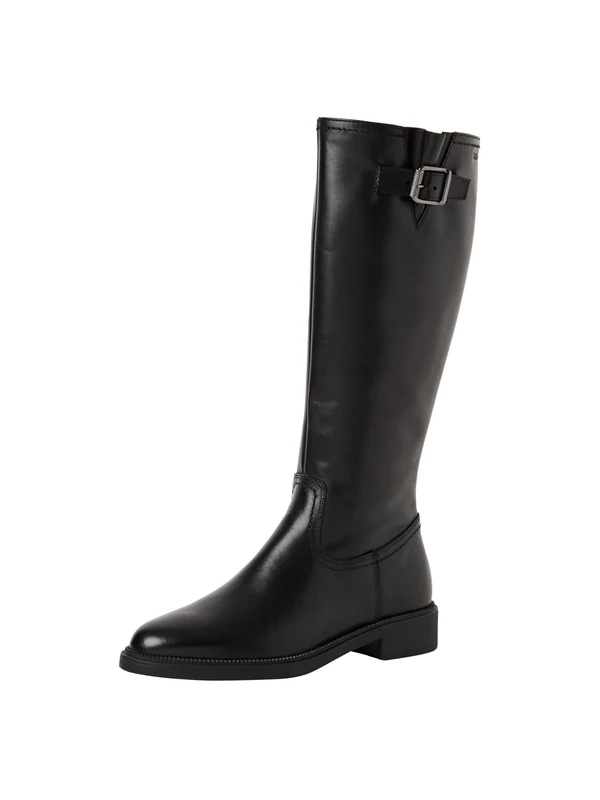Tamaris Women's Damen Long Boot Flat 1-25503-45 Knee High, Black, 7.5 UK