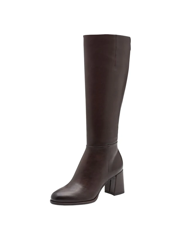 Tamaris Women's Flat Boots, mahogany, 7.5 UK