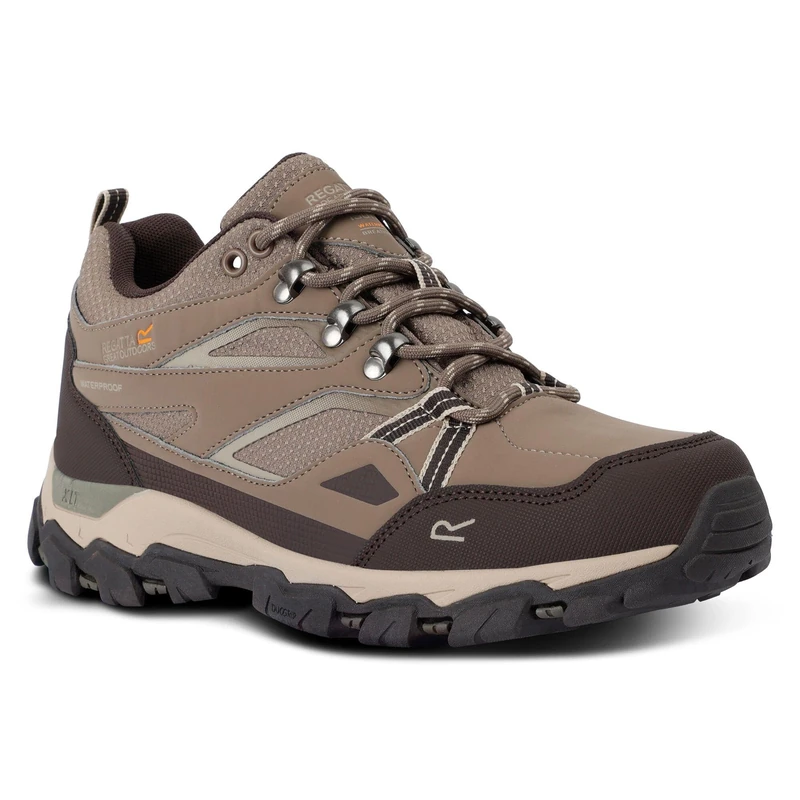 Regatta Women's Holcombe Low III Walking Shoes Water Resistant Padded Durable Hiking Footwear