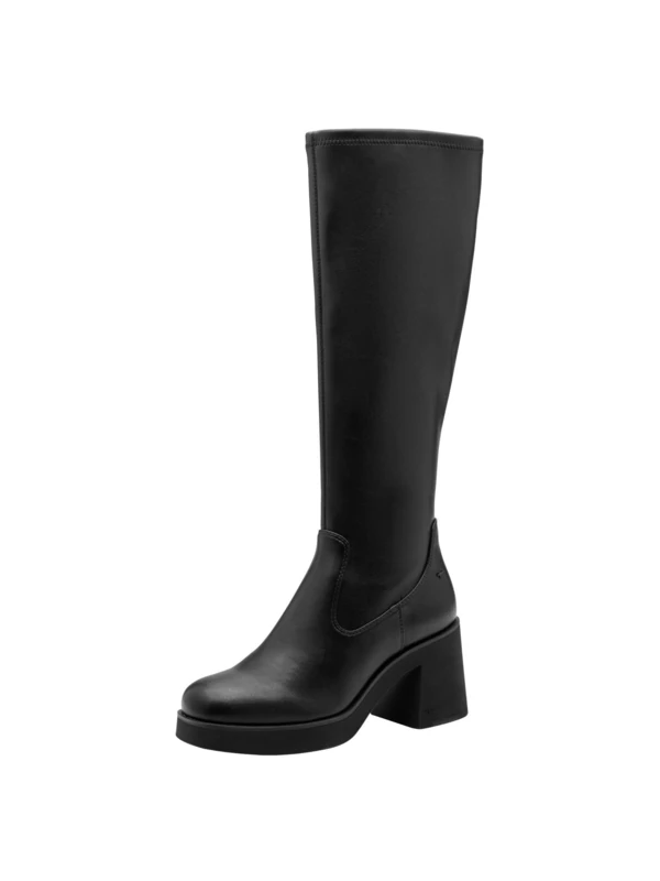 Tamaris Women's Long Boot Heel 1-25526-45 Knee High Boots, black, 8 UK - Image 1