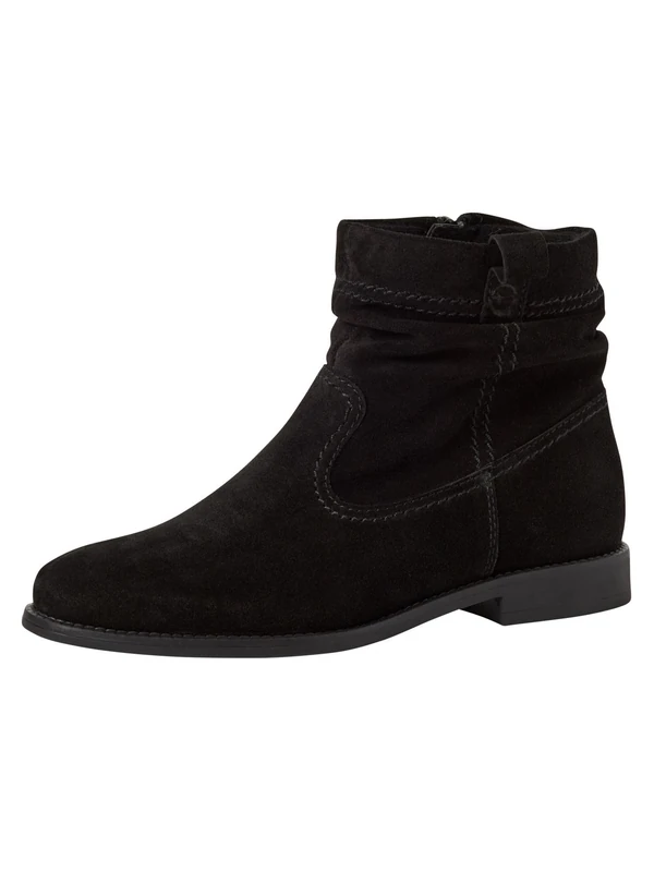 Tamaris Women's Flat Boots, black, 7.5 UK