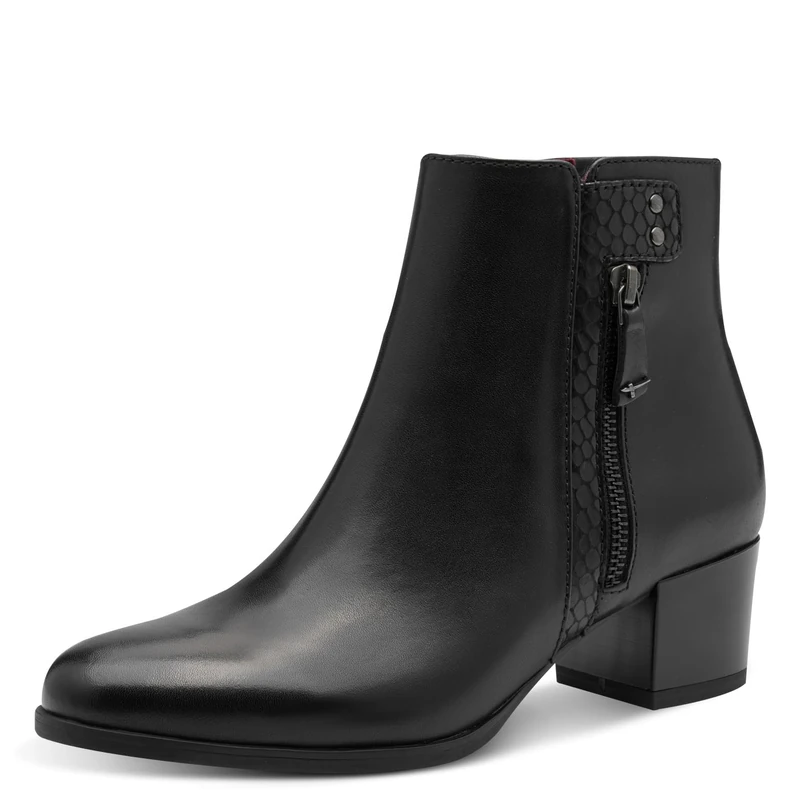 Tamaris Women's Flat Boots, black, 5 UK