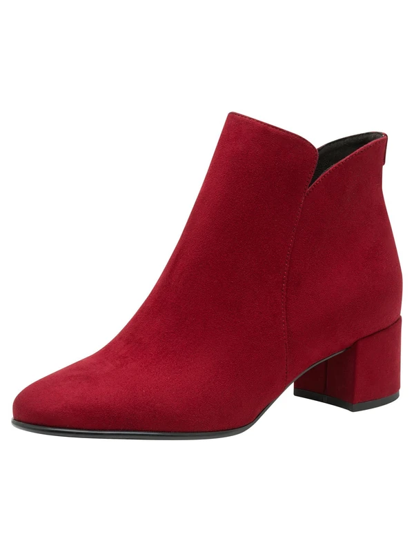 Tamaris Women's Vegan Boots, red, 6.5 UK - Image 1