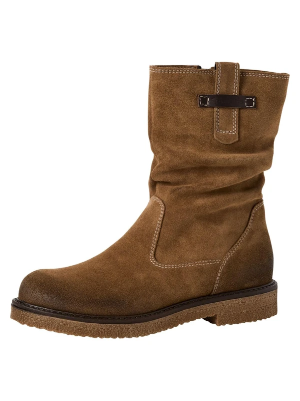 Tamaris Women's Damen Boot Flat 1-25810-45 Ankle, Brown, 9 UK