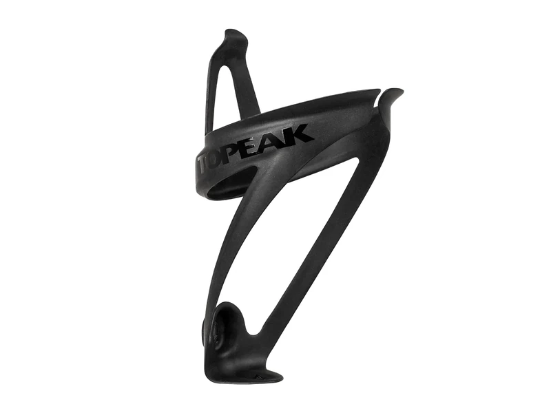 Topeak Shuttle Cage Z Bottle Cage made with Premium Re-cycled Carbon, Lightweight, Black