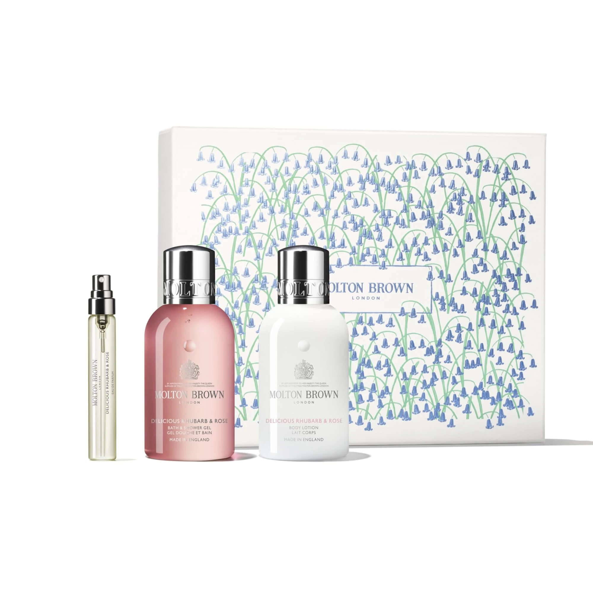 Molton Brown Delicious Rhubarb & Rose Travel Gift Set