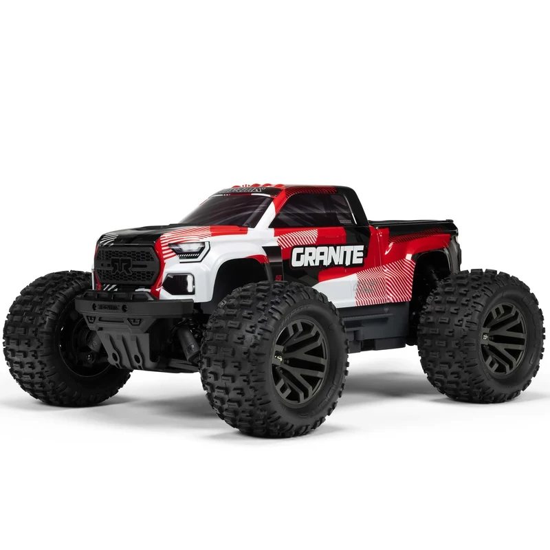 ARRMA Granite 223S BLX 1:10 4x4 RC Off-Road Monster Truck RTR, Brushless Motor, DSC, without Battery and Charger, Red