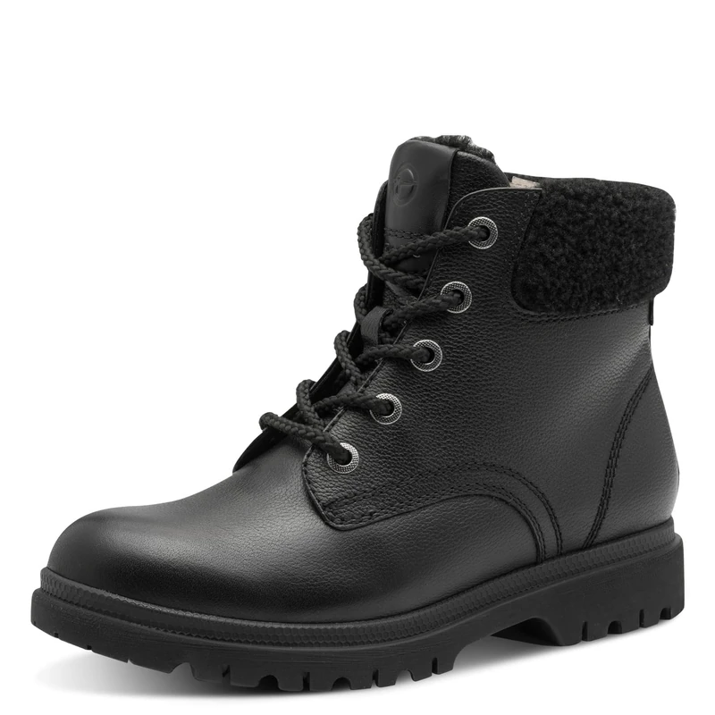 Tamaris Women's 1-26299-45 Snow Boots, Black (Black Leather), 4 UK - Image 1