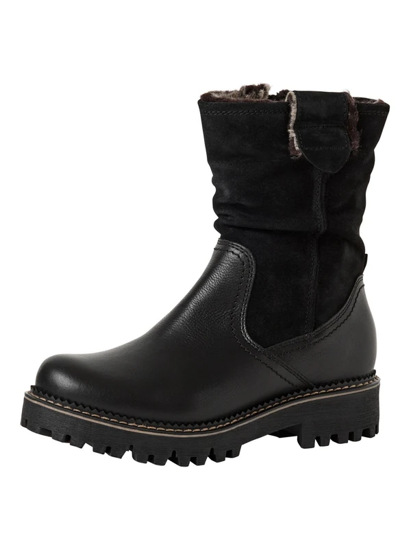 Tamaris Women's Damen Wl Boot 1-26416-45 Snow, Black, 5 UK