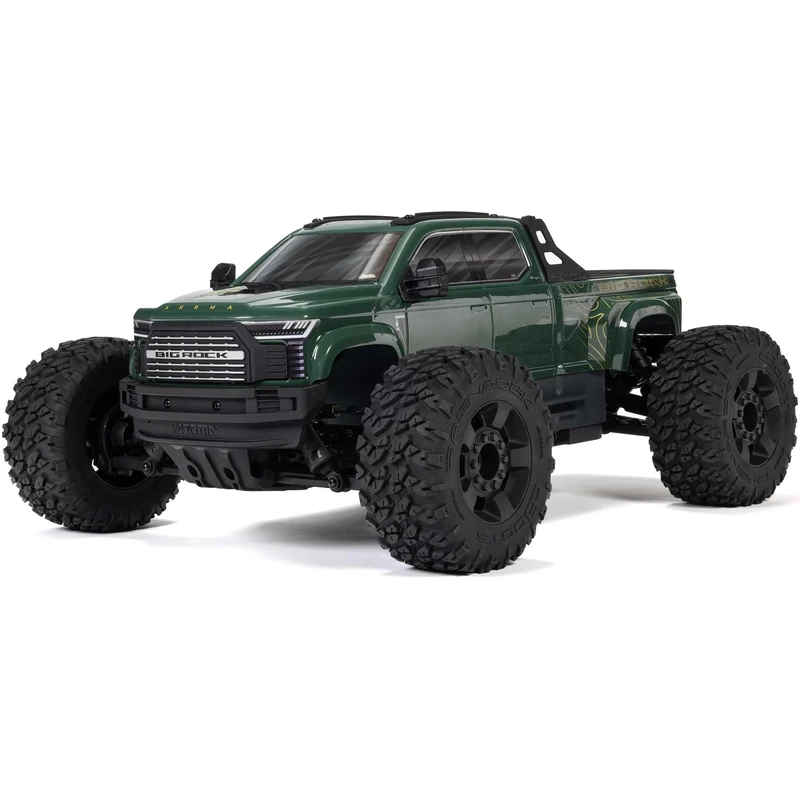 ARRMA Big Rock 223S BLX 1:10 4x4 RC Off-Road Off-Road Truck RTR, Brushless Motor, DSC, without Battery and Charger