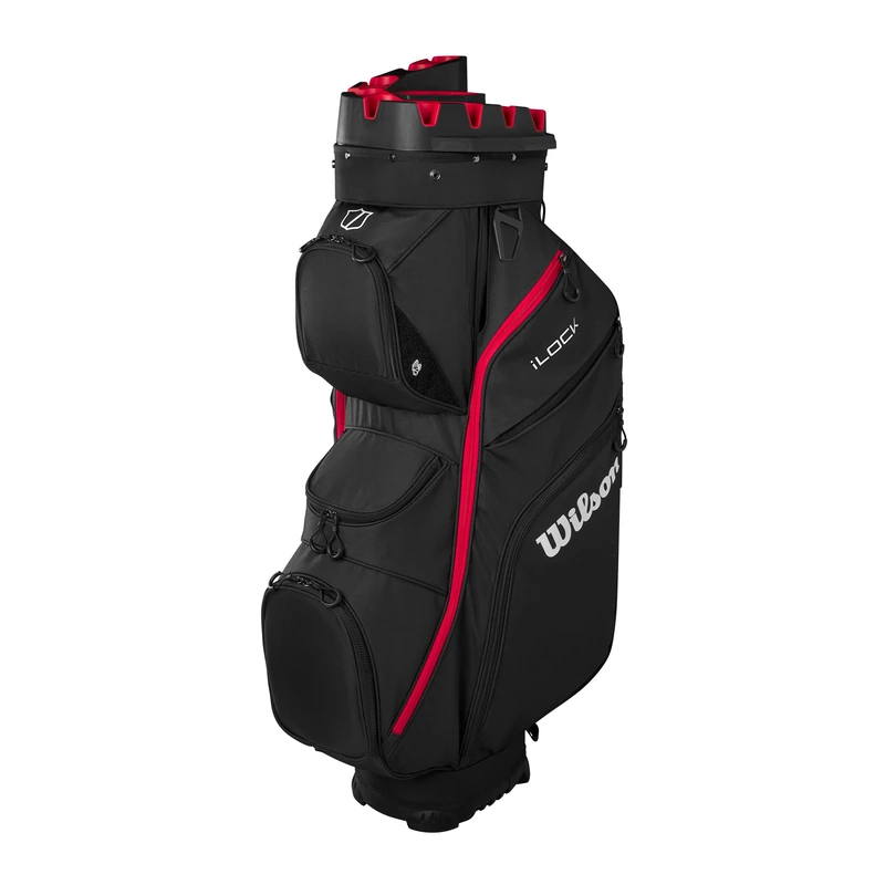 Wilson I-LOCK CART BAG Black/Red