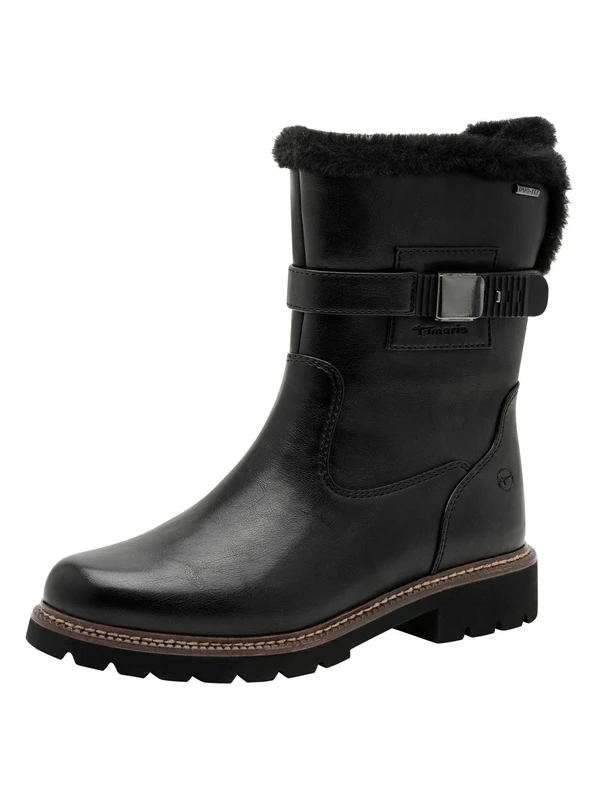 Tamaris Women's WL Boot 1-26817-45 Snow Boots, Black, 38 EU, black, 6 UK - Image 1