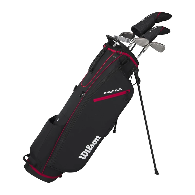 Wilson PROFILE HALF SET MEN GRA, Red/Black/Silver, Red/Black/Silver