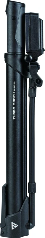 Topeak Morph Turbo Bicycle Tyre Pump with Flip Down Digital Pressure Gauge
