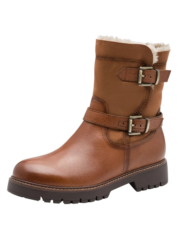Tamaris Women's WL Boot 1-26820-45 Snow Boots, Cognac, 37 EU, Cognac, 5 UK