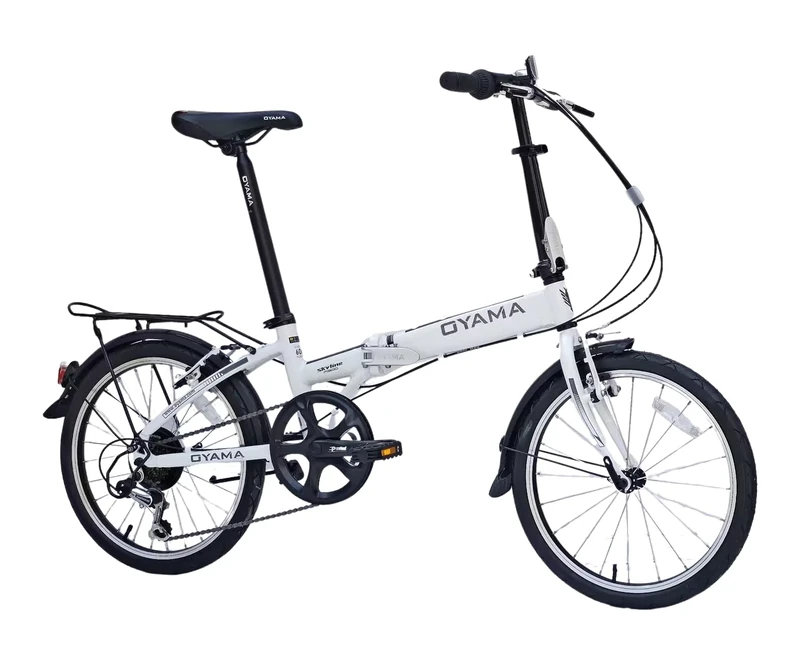 20" Folding Bike Bicycle 6 Speed Shimano Aluminium Frame Lightweight