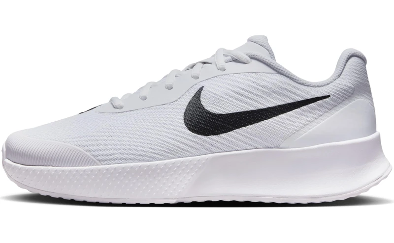 Nike Women's Vapor Lite 3 Hc Tennis Shoes, White/Black, 6.5