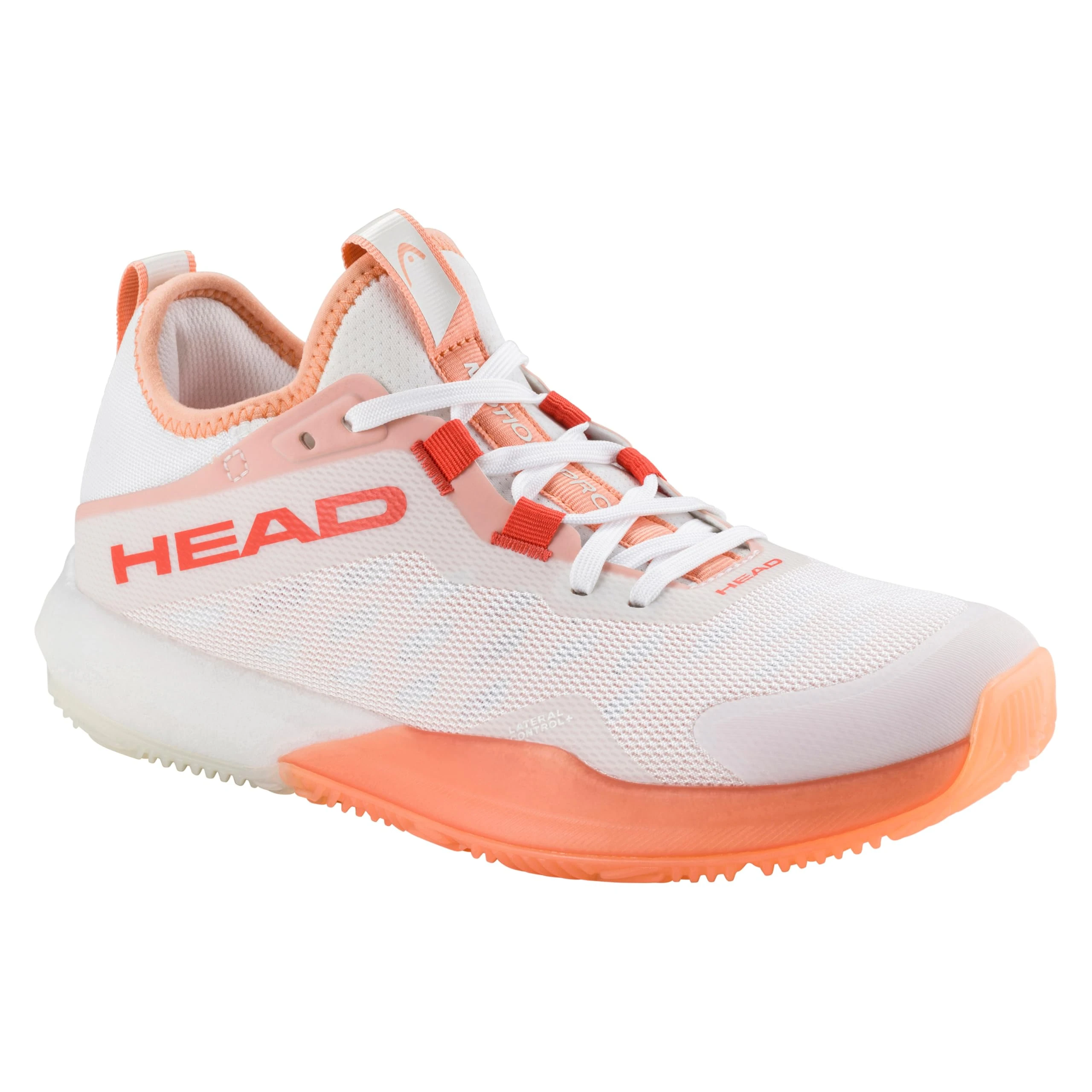 HEAD Motion PRO Padel Women Shoes White/Coral, 6.0