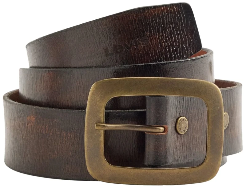 Levi's Jordan Belts, Caviar, 95, Caviar, 95 cm