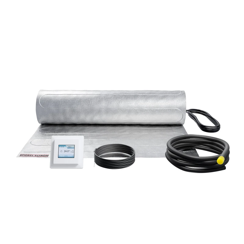 Stiebel Eltron 205736 140/1 Plus Electric underfloor Heating FTD Set, Silver